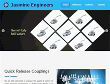 Tablet Screenshot of jasmineengineers.com